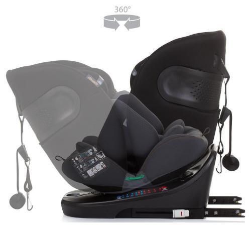 cumpără Scaun auto Chipolino STKMOT02401OB A/к I-SIZE 40-150 cm ISOFIX 360 MOTION obsidian în Chișinău 