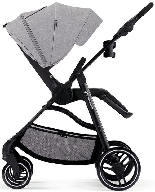 купить Детская коляска KinderKraft VESTO KSVEST00GRY0000 серая в Кишинёве 