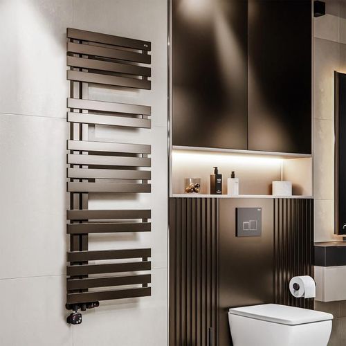 купить Полотенцесушитель Gorgiel CREST ACR 140/50 Black Matt 24 {15} в Кишинёве 