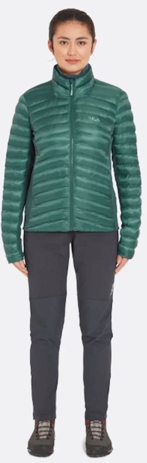 купить Одежда для спорта Rab Scurta dame Cirrus Flex Hoody Eucalyptus/Green Slate 08 (QIP-32-EGS-08) в Кишинёве 