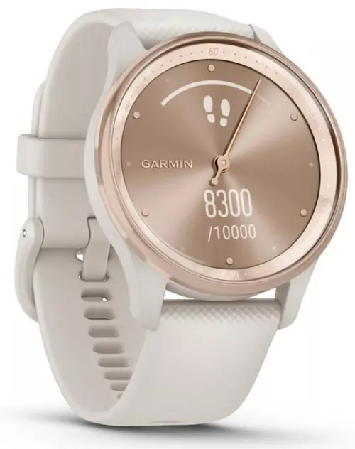 cumpără Fitness-tracker Garmin Vivomove Trend, Peach/Ivory (010-02665-01) în Chișinău 