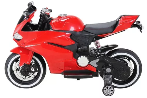 cumpără Mașină electrică pentru copii Golden Baby SX1628-G Motocicleta electrica 12V7AHx1&2x25W, roșie, GB2603 în Chișinău 