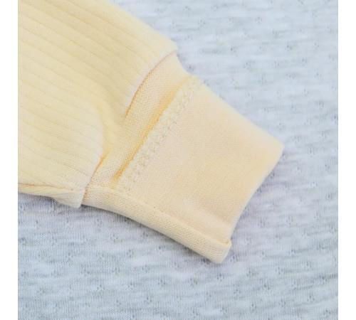 cumpără Haine pentru copii Minikin 211250362 Simply Комбинезон с кармашком р-р62, ваниль, унисекс în Chișinău 