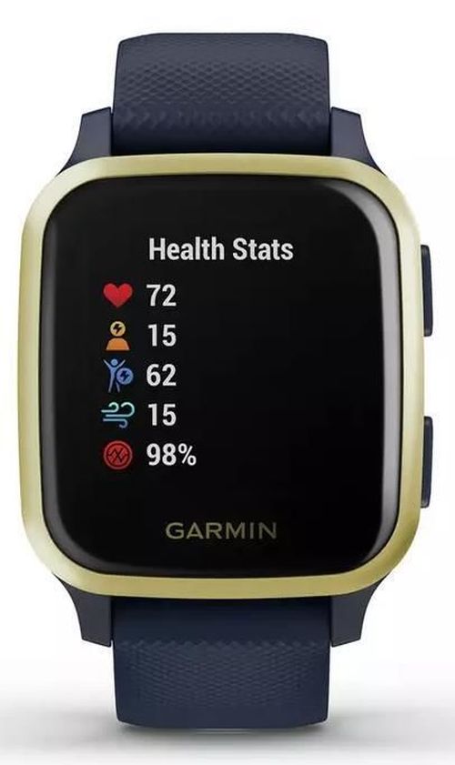 купить Смарт часы Garmin Venu Sq – Music Edition Navy/Gold в Кишинёве 