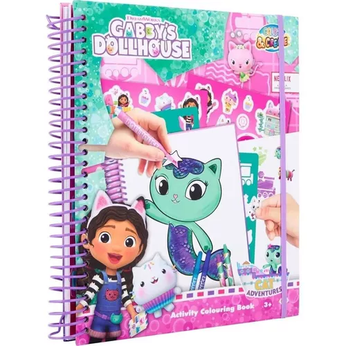 купить Набор для творчества miscellaneous Gd24356 Gabby'S Dollhouse Carte Colorat Activitati в Кишинёве 