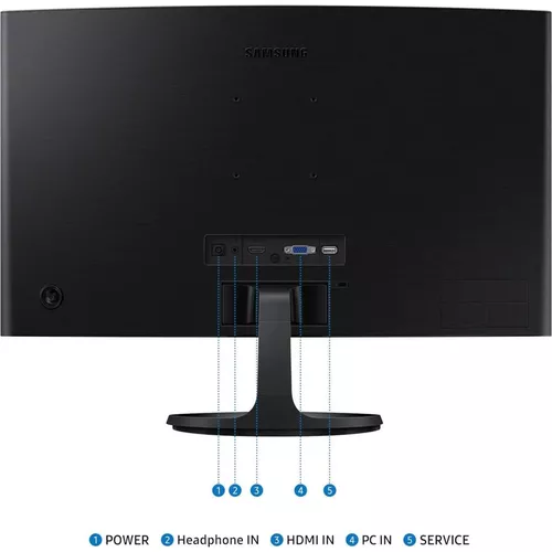 cumpără Monitor Samsung Essential S3 LS24D360GAIXUA în Chișinău 
