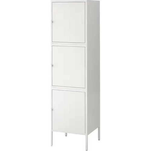 купить Офисный шкаф Ikea Hallan 3 usi 45x47x167 (Alb) в Кишинёве 