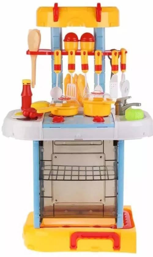 купить Игрушечная кухня и посуда Richi 56811 кухонный гарнитур в Кишинёве 