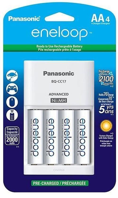 купить Зарядное устройство для аккумуляторов Panasonic K-KJ17MCC40E в Кишинёве 