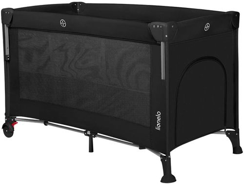 купить Манеж Lionelo Ellen Black Carbon, 2 nivele в Кишинёве 