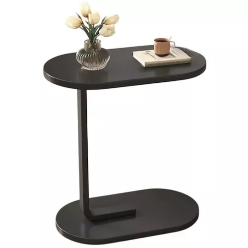 купить Журнальный столик miscellaneous RM18 pentru living 40x30x60cm, PAL/metal, negru в Кишинёве 