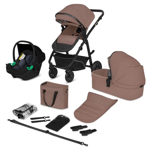 купить Детская коляска Lionelo Carucior 3in1 transformabil Bianka Beige Taupe в Кишинёве 