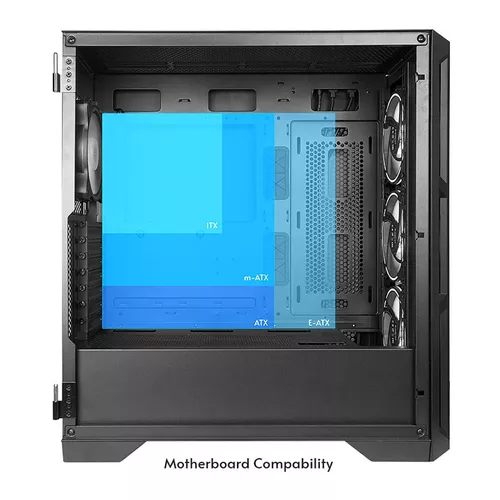 cumpără Case E-ATX Miditower Chieftec Gaming APEX AIR GA-01B-M-OP Black no PSU, 1xUSB 3.2 Gen2 Type C, 2xUSB 3.0, Audio-out&Mic In, 3x140mm PWM fans pre-installed, Front mesh design, Tempered glass side panel (carcasa/корпус) în Chișinău 