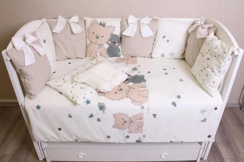 купить Детское постельное белье PernaMea Set lenjerie 8 piese Perne Puppy (PM.101650/4) в Кишинёве 