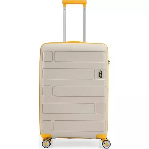 cumpără Valiză CCS 5236 S White/Yellow în Chișinău 