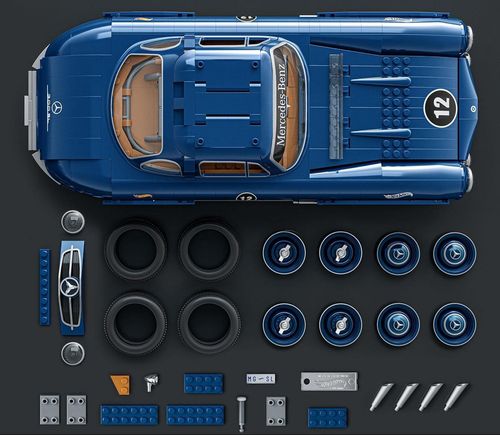 cumpără Set de construcție Hot Wheels HWW25 Mercedes-Benz 300 Sl în Chișinău 