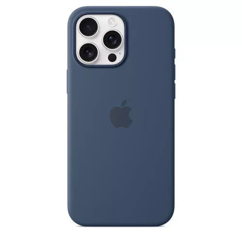 купить Чехол для смартфона Apple iPhone 16 Pro Silicone Case with MagSafe Denim MYYK3 в Кишинёве 
