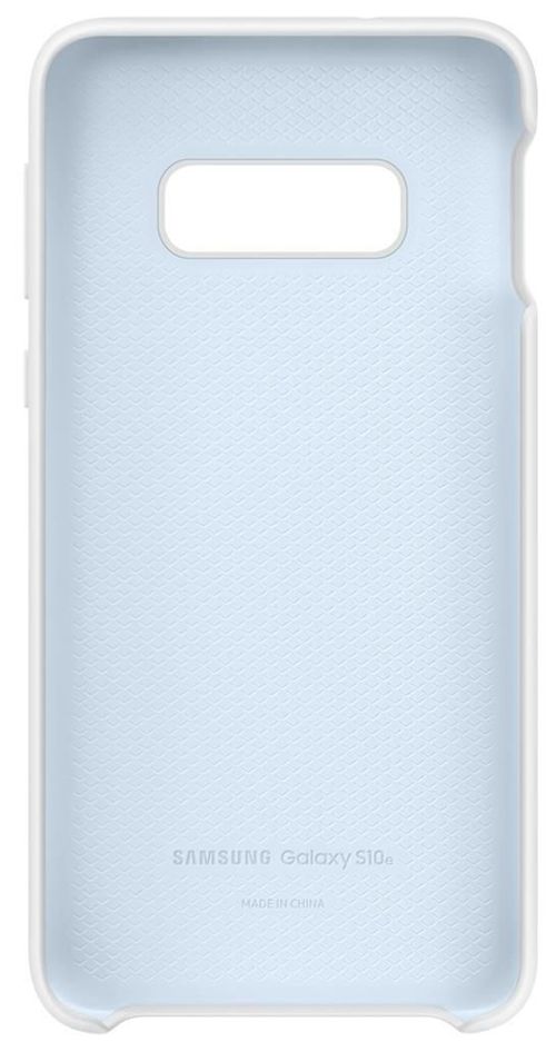 cumpără Husă pentru smartphone Samsung EF-PG970 Silicone Cover Galaxy S10e White în Chișinău 