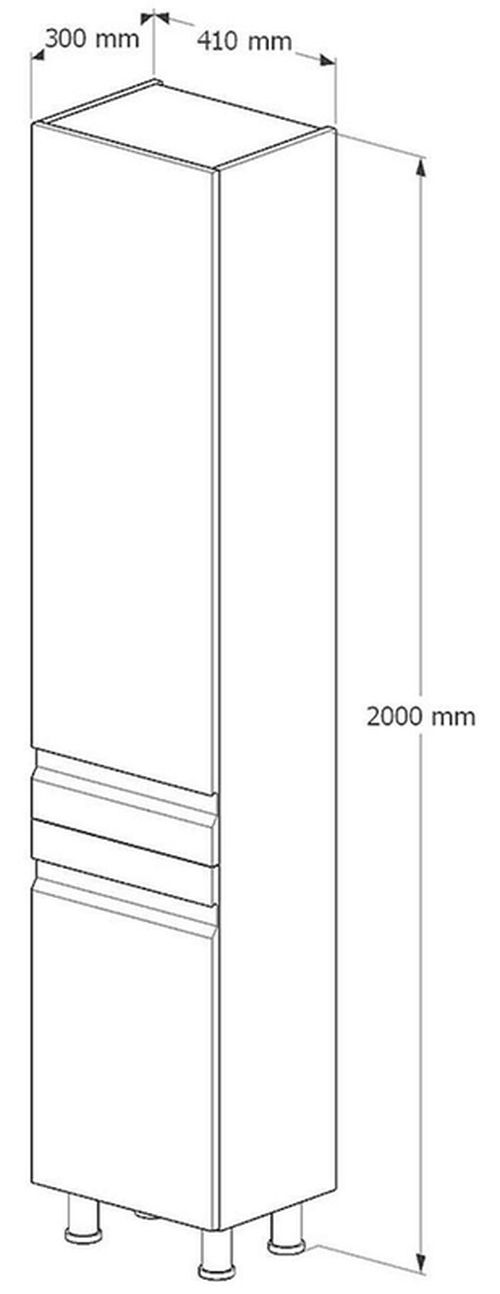 cumpără Dulap penal miscellaneous VISCON Alb Dr. în Chișinău 