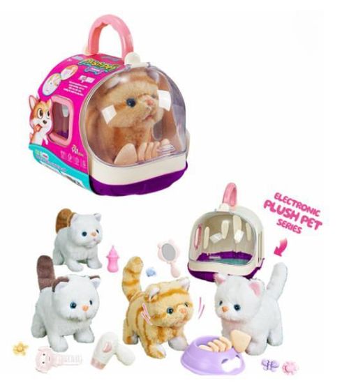 купить Мягкая игрушка Essa MC-1044 Pisicuță în geantă de transport cu accesorii (în as.) в Кишинёве 