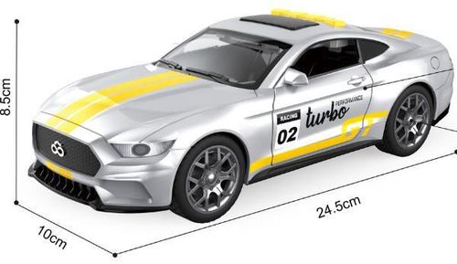 cumpără Mașină Wenyi WY1162I 1:18 Mașină sport cu inerție (lumină /sunet), sură în Chișinău 