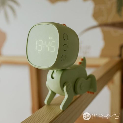 купить Часы-будильник Mary’s MW61059 Robo Green Dino в Кишинёве 