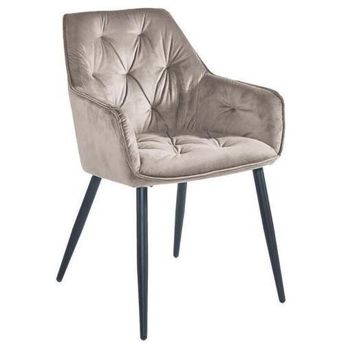 купить Стул Avanti BEL Taupe Velvet Chair в Кишинёве 