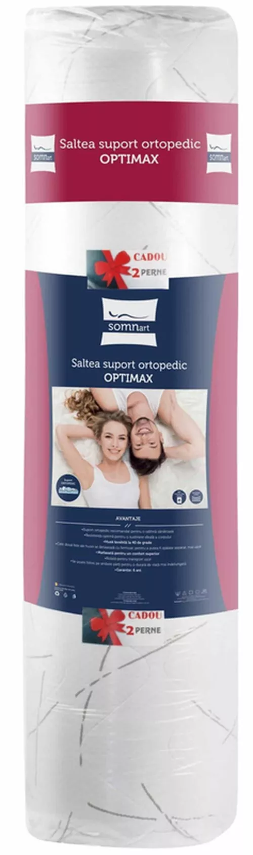 купить Ортопедический матрас Somnart Optimax Ortopedic 80 x 190 см в Кишинёве 