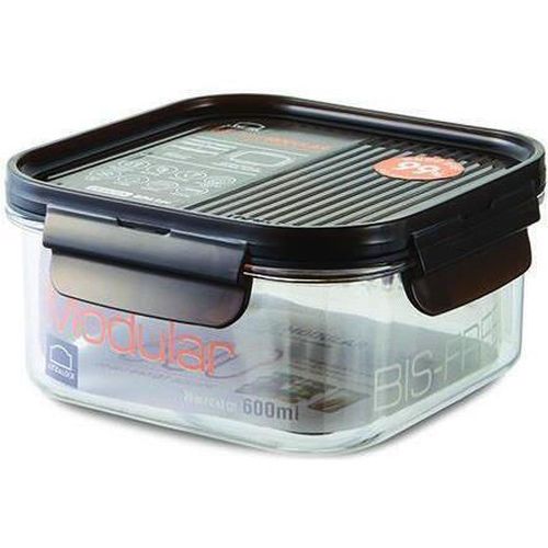 cumpără Container alimentare Ghidini 45227 Modular 0.6l, 14x14cm în Chișinău 