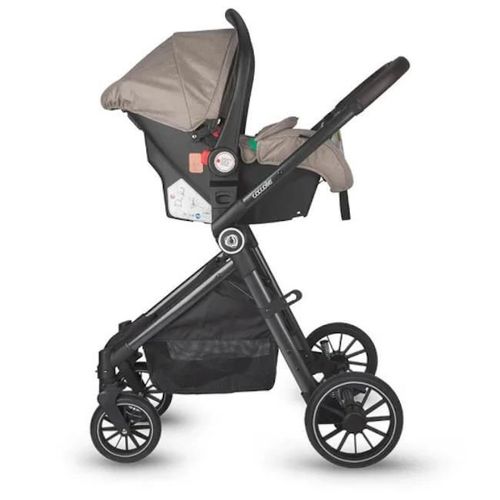 cumpără Сărucior pentru copii Coccolle Ago Dessert taupe, 3in1 cu landou transformabil în Chișinău 