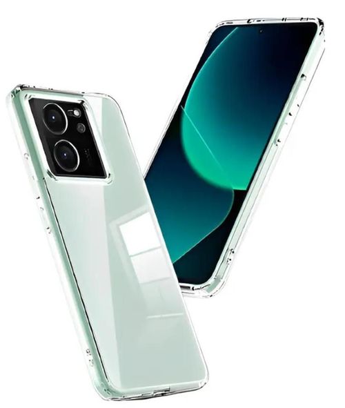 купить Чехол для смартфона Helmet Xiaomi 13T/13T Pro, TPU Soft, Clear в Кишинёве 