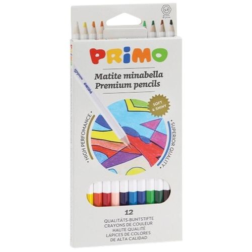 cumpără Set de creație Primo Crafts 522MINAB12 Creioane Premium, 12 culori / 3,8 mm în Chișinău 