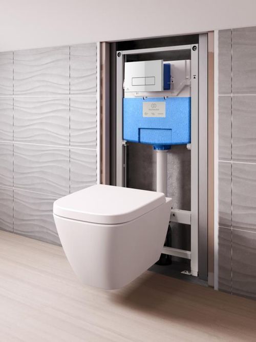 cumpără Vas WC Ideal Standard Rama WC PROSYS+calpeta M1 Crom R0306AA în Chișinău 