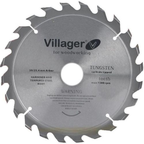 cumpără Disc de tăiere Villager Disc de taiere lemn 160x20/16x2.2x18T (033418) în Chișinău 