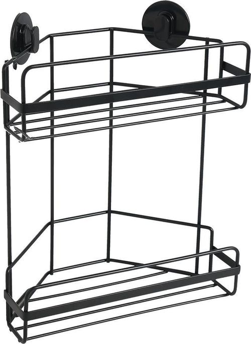 купить Полка для ванной Sepio 7076 2 niveluri negru в Кишинёве 