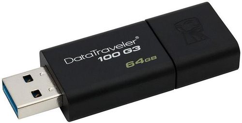 купить Флеш память USB Kingston 64GB DataTraveler 100 G3 в Кишинёве 
