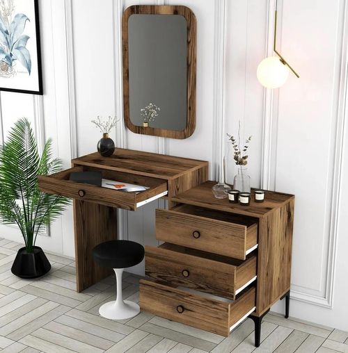 купить Туалетный столик Trendy Lizbon 546-Nuc 124x84x40cm в Кишинёве 