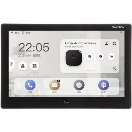 купить Видеодомофон Hikvision DS-KH9510-WTE1 Wi-Fi (Black) в Кишинёве 