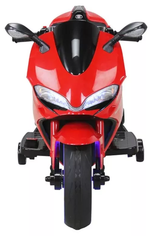 cumpără Mașină electrică pentru copii Golden Baby SX1628-G Motocicleta electrica 12V7AHx1&2x25W, roșie, GB2603 în Chișinău 