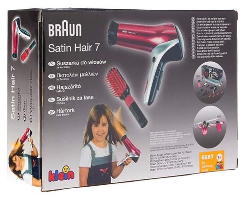 купить Игрушка Klein 5867 Set de joaca Stilist Feon+perie Braun, 48321 в Кишинёве 