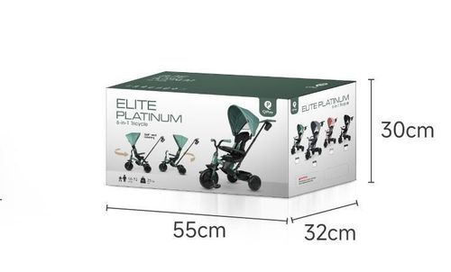 cumpără Bicicletă-cărucior Qplay Elite Platinum Green în Chișinău 