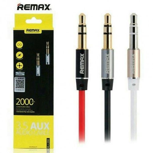 cumpără Cablu pentru AV Remax L200 2m, White în Chișinău 