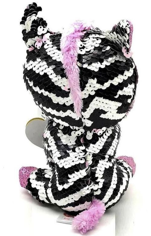 купить Мягкая игрушка TY TY36672 Flippables ZOEY pink zebra 15 cm в Кишинёве 