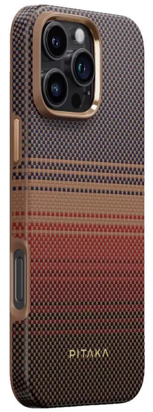 купить Чехол для смартфона Pitaka Military-Grade Protective Case for iPhone 16 Pro Max Sunset (KI1601PPSUM) в Кишинёве 