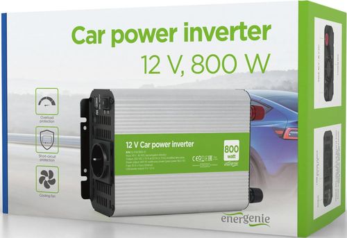 купить Автомобильный инвертор Energenie EG-PWC800-01, 12 V Car power inverter в Кишинёве 