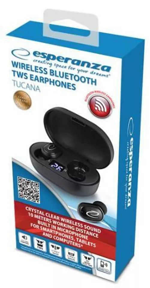 купить Наушники беспроводные Esperanza EH226K в Кишинёве 