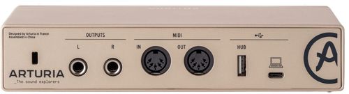 cumpără Accesoriu p/u instrumente muzicale Arturia Interfata MiniFuse2 Champagne în Chișinău 