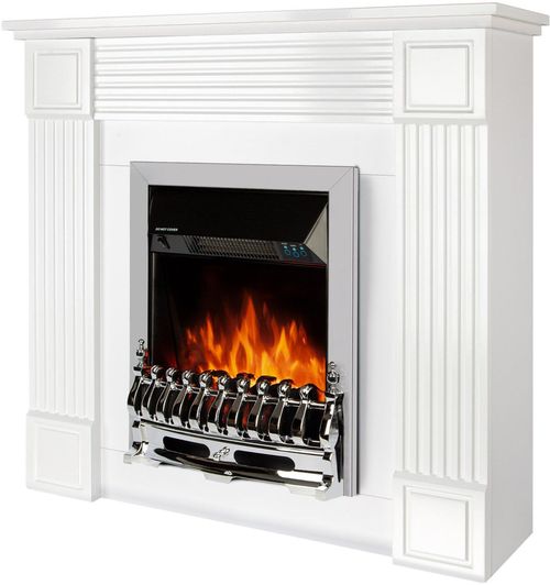 купить Камин электрический ArtFlame Nexor & Galileo Silver, 950x1000x270mm, Alb в Кишинёве 