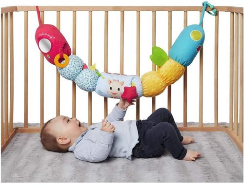 cumpără Accesoriu pentru cei mici Sophie la Girafe 010411 Perna cu activitati 2in1 cosy play IEUF în Chișinău 