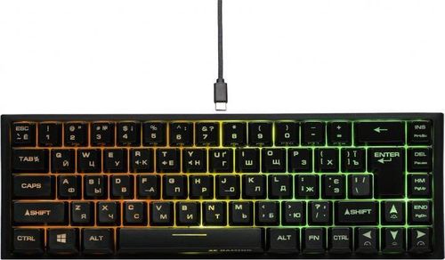 купить Игровая клавиатура 2E 2E-KG360UBK KG360 RGB 68key WL Black (Eng/Rus/Ukr) в Кишинёве 
